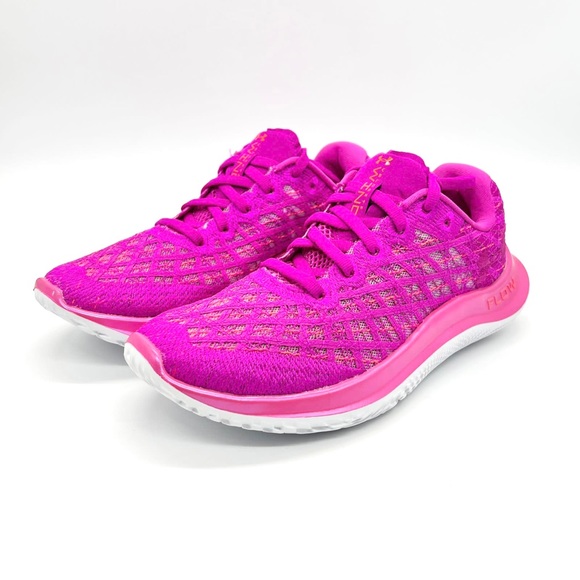 Under Armour Women's Flow Velociti Wind Meteor Running Shoes - Picture 6 of 7